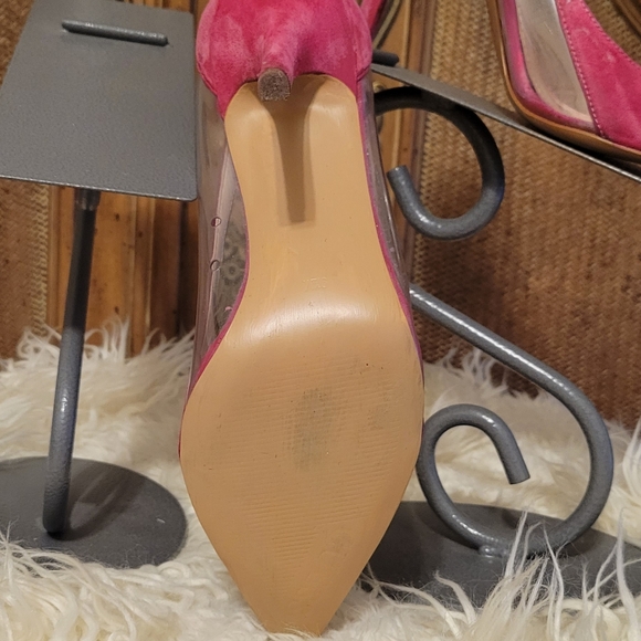 Lovely Miss Bella’s Japeen multi-suede Guess heels - Picture 3 of 7